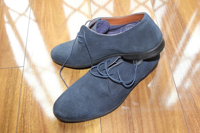 split shoe suede